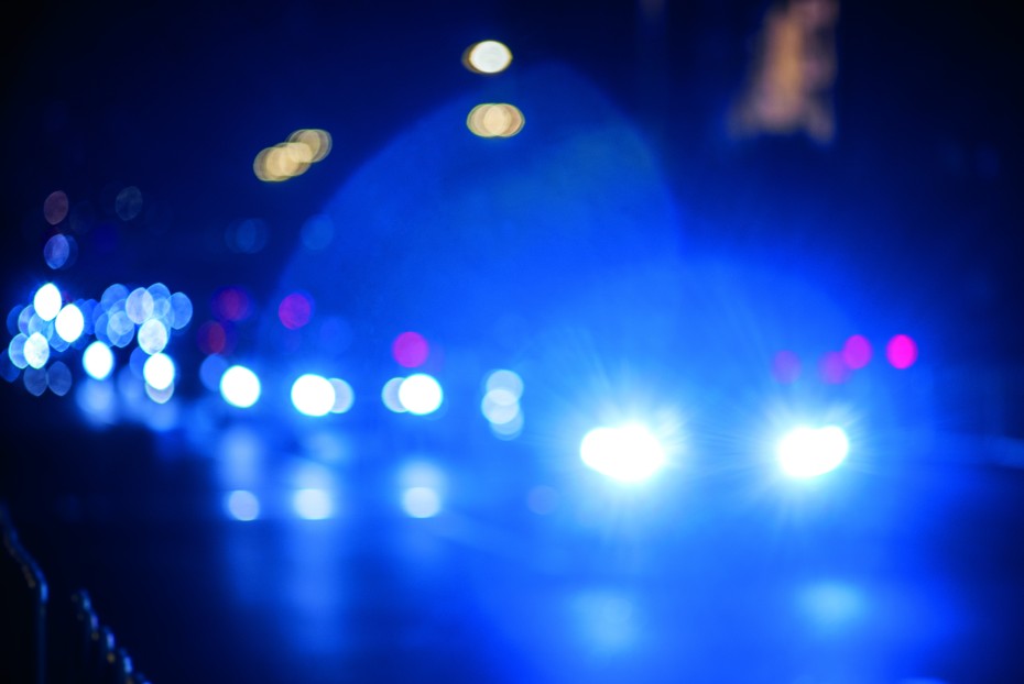 Blendung durch Autoscheinwerfer